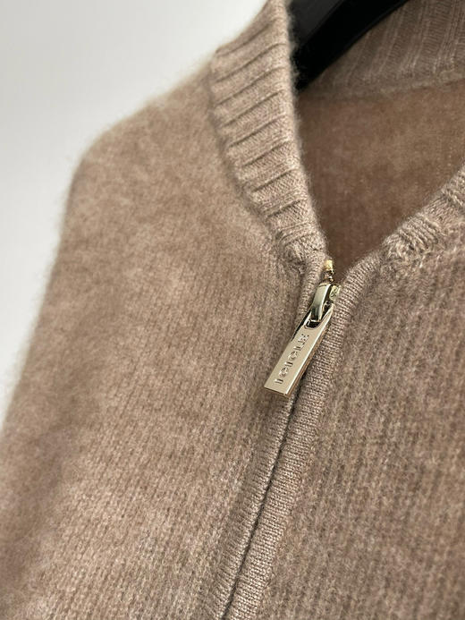 1223-5 排他性独家圆正 小禾强缩羊绒拉绒 重磅棒球夹克外套 商品图13