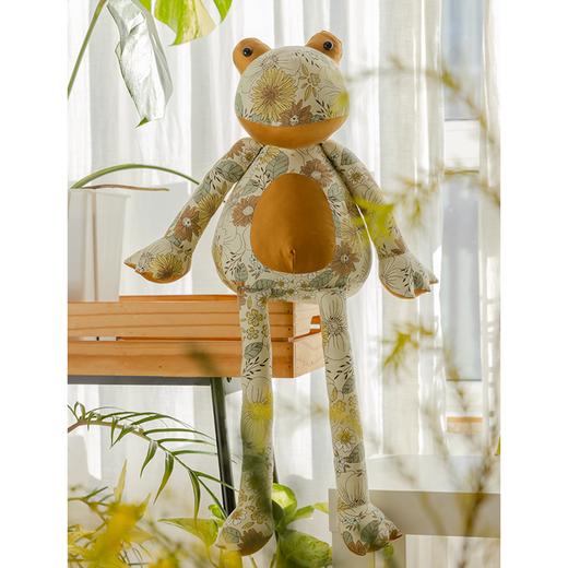 秘境花园青蛙玩偶公仔高端可爱棉安抚装饰小孩礼物娃娃玩具抱枕 商品图1