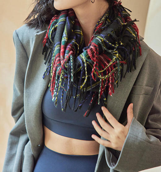 卡益围脖围巾英伦分割秋冬KF3903 商品图2