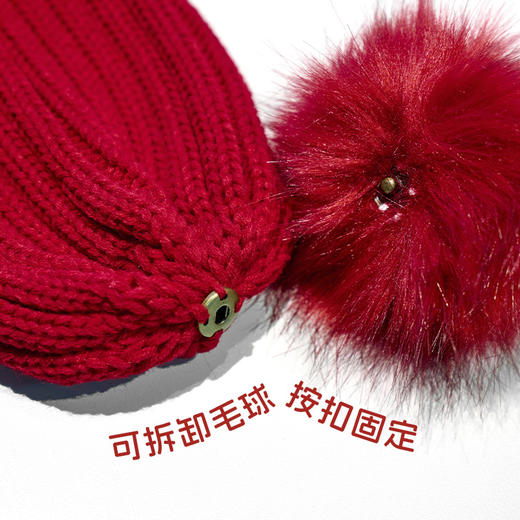 【限量】年衣童装男女儿童秋冬帽子新款宝宝保暖蛇蛇如意针织帽毛线帽财蛇驾到针织帽 商品图2