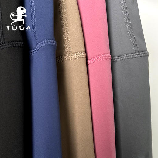 壁虎瑜伽【2412KZ327】加绒中暖高腰瑜伽裤【5天发货】 商品图5