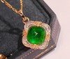 4ct糖塔祖母绿吊坠 商品缩略图0