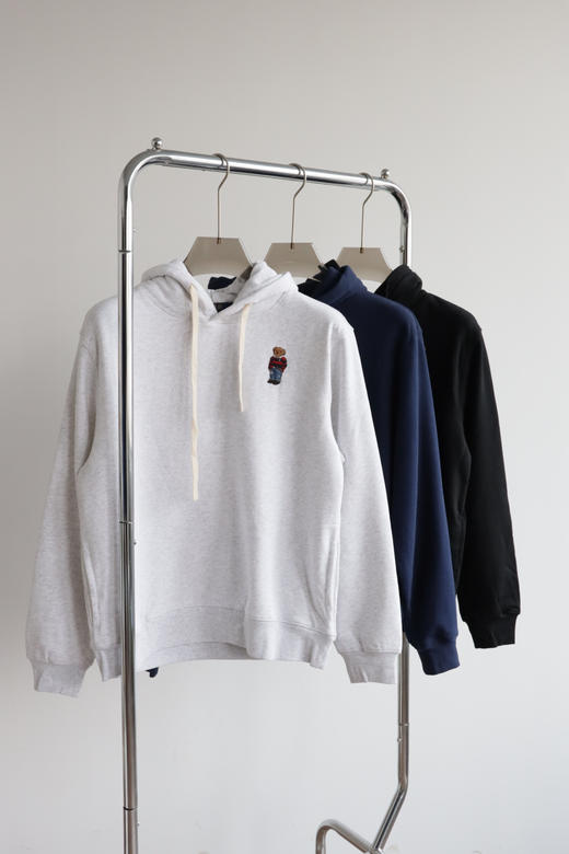 R.L 秋冬款小熊加绒 连帽卫衣 WY870 商品图3