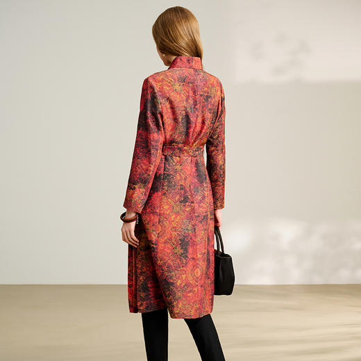 TANGY Collection/2025天意精品春季新品中国风女士风衣外套 商品图2