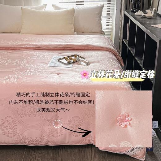 【CA加拿大鹅同款】贡缎蚕丝棉面料被，柔软舒适，暖和不压身，两个重量可选 商品图9