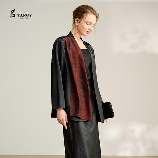 TANGY Collection/天意精品春季新品中国风女士衬衫 商品图0