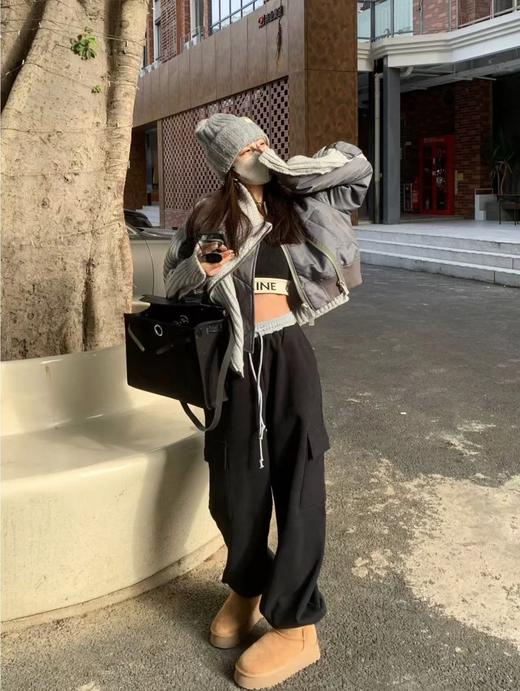 敲暖！冬天要焊在脚上的雪地靴！mini厚底短靴！ 商品图9