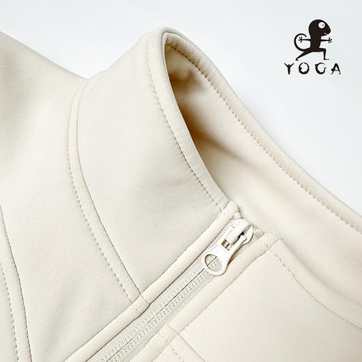 壁虎瑜伽【2412SY325】加绒高领修腰外套【5天发货】 商品图5