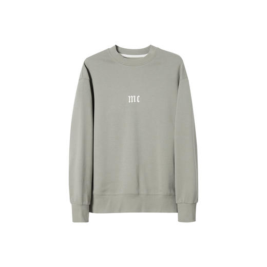 墨麦客男装美式圆领卫衣男士春季新款休闲印花外套宽松上衣男潮流 商品图4