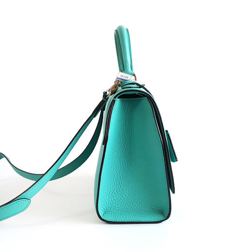 【95新】MOYNAT莫奈Rejane中号湖蓝色银扣Rejane 26手提单肩包女士现售价：11500！181224JJ15 商品图3