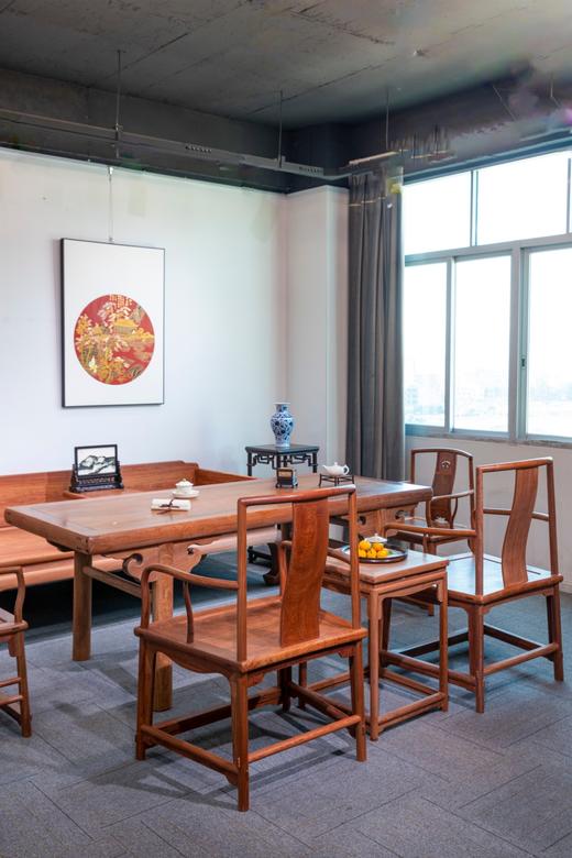 红桥红  家具严选  缅甸花梨(大果紫檀）  【空间搭配】 商品图2