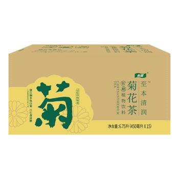 怡宝原味菊花植物饮料450ml*15整箱装 商品图4