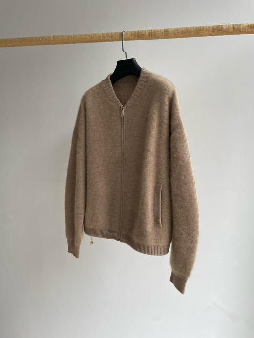 1223-5 排他性独家圆正 小禾强缩羊绒拉绒 重磅棒球夹克外套 商品图10