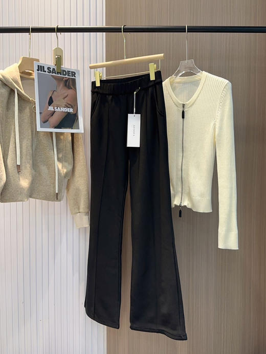 高腰加绒喇叭裤（hg锁 商品图9