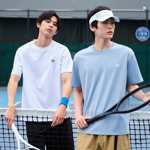 gxg.jeans男装夏季热卖圆领双色亲肤短袖T恤J24D442075 商品图1