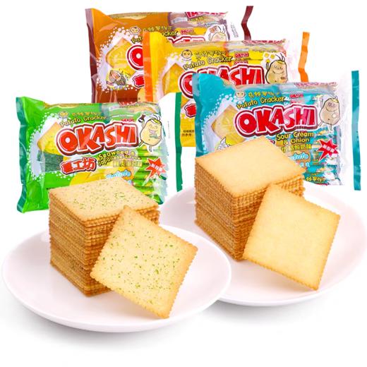 薯工坊马铃薯饼干海苔味 商品图0