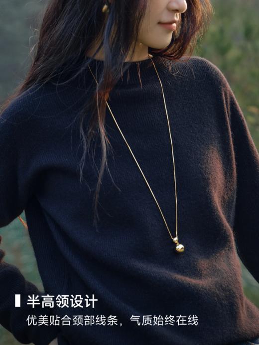 邓肯羊绒半高领毛衫FZ0082 商品图3