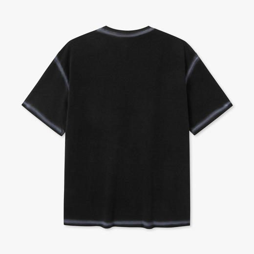 gxg.jeans男装黑色夏季字母短袖针织JE1440205C 商品图1