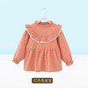 【罩住小身体，吃饭玩耍不脏衣】秋冬纯棉宝宝罩衣 长袖防水 女孩反穿衣公主裙 围围衣倒穿衣倒褂护衣-QQ 商品缩略图4