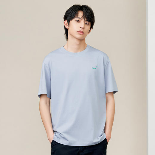 gxg.jeans男装2024年夏季新款圆领短袖针织J24D442046 商品图1