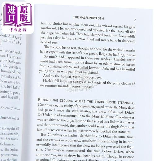 【中商原版】半身人的宝石 龙与地下城 冰风谷三部曲之三 英文原版 The Halflings Gem Dungeons Dragons R A Salvatore 商品图2