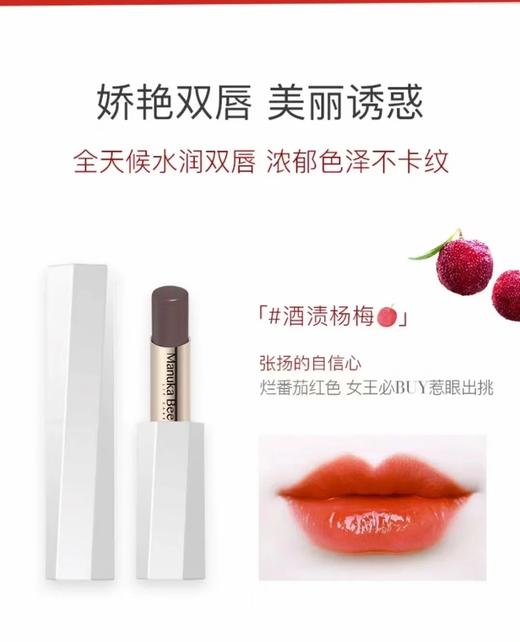 小蜜坊蜜境幻色润唇膏酒渍杨梅2G 商品图1