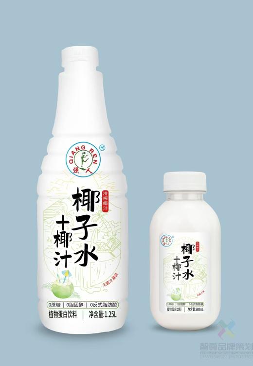强人 椰汁椰子水 1.25L/瓶 商品图0