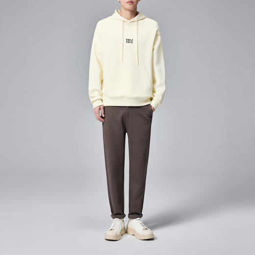 墨麦客男装字母印花男士休闲连帽卫衣秋季款基础休闲外套男 商品图4