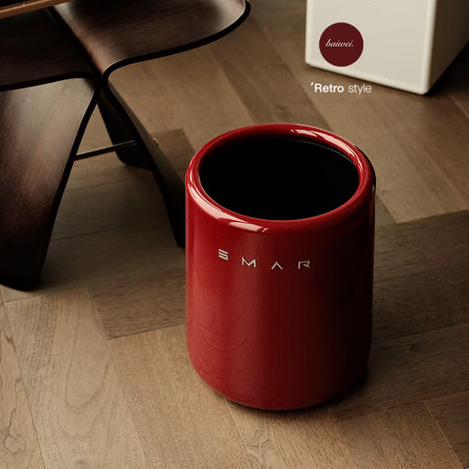 垃圾桶界的颜值天花板【复古法式轻奢双层垃圾桶】  ✅外观时尚，能与各种家居风格完美融合 ✅材质坚固耐用，环保健康，用的放心 ✅11L大容量 商品图0