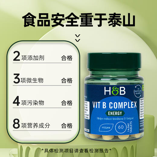 【一口价】英国HB荷柏瑞复合维生素B族男士女士成人矿物质片 商品图5