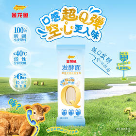 金龙鱼发酵面系列超Q发酵空心挂面200g*5