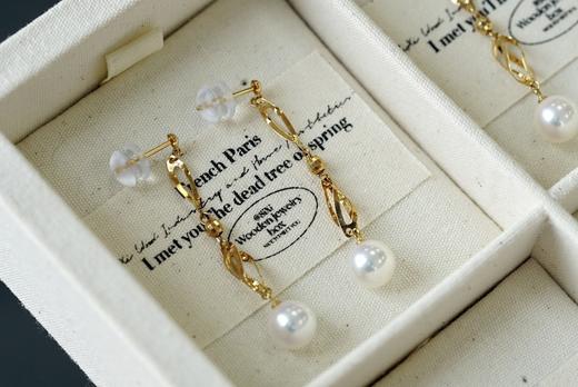 7.5mm-8mmakoya耳坠 商品图3