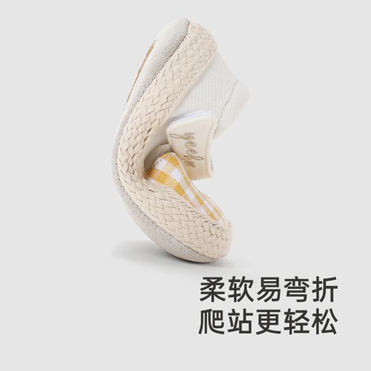 【商场同款】英氏儿童鞋春夏新款抗菌女宝可爱步前鞋软底防滑鞋子 商品图3