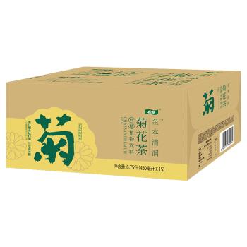 怡宝原味菊花植物饮料450ml*15整箱装 商品图3