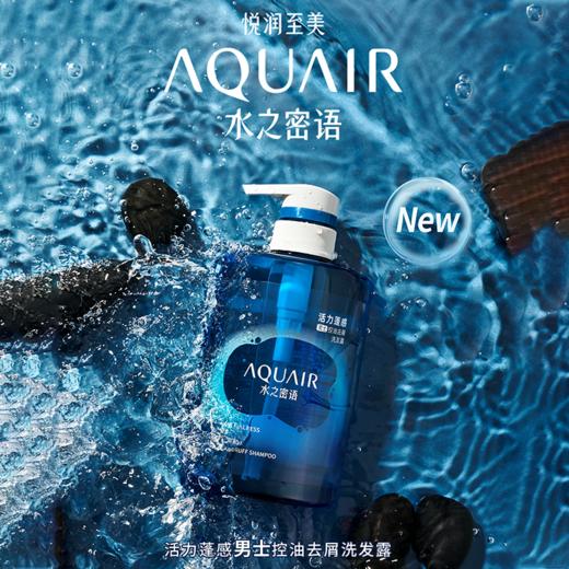 菲婷丝_水之密语_活力蓬感男士控油去屑洗发露 400mL 商品图0