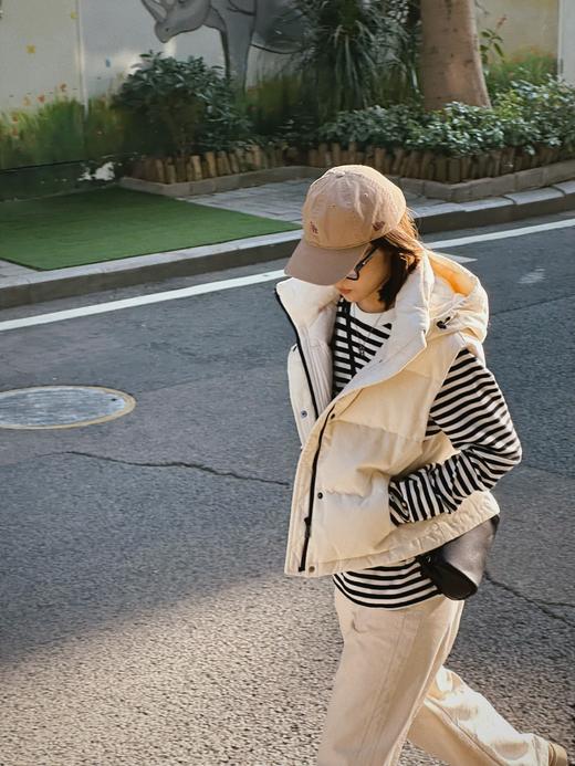 顺丰包邮洛诗琳54457够轻够暖❗️软糯保暖连帽90鹅绒马甲羽绒服（帽子可拆卸）3191 商品图2