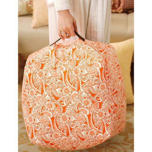 假日系列多功能脚凳客厅沙发懒人飘窗榻榻米蒲团复古手提换鞋脚凳 商品图2