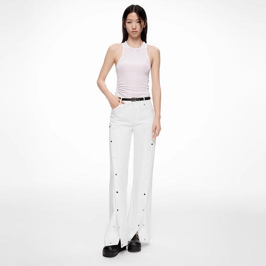 lost in echo 2024春夏新品设计师品牌修身无袖吊带工字背心女礼物送女友 商品图4