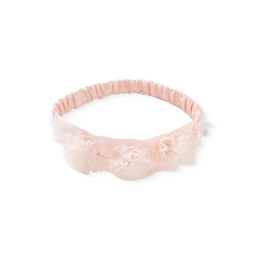 【商场同款】英氏婴儿发箍弹力网纱发带女宝发饰2025新款可爱发带 商品图4