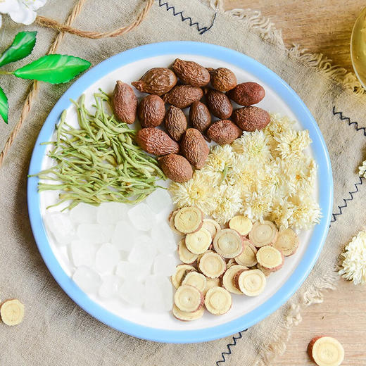 半亩良田 花果茶 胖大海菊花茶2种茶包组合360g 金银杞菊 商品图3