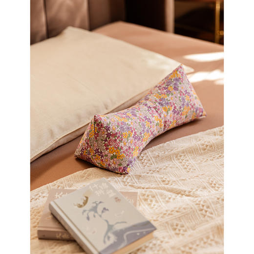 三角颈枕苦荞壳枕头成人单人睡眠护颈椎睡觉专用纯棉高端 商品图1