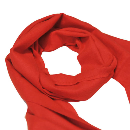 艾丝雅兰 新年红围巾两色可选好运来围巾 A-D3031 红色/灰色 商品图4