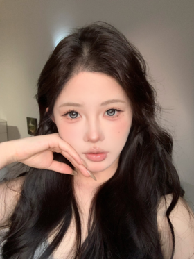 Blush girl半年抛美瞳 黑暗胡椒 14.5mm