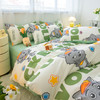 自然醒喜羊羊灰太狼四件套全棉斜纹卡通印花床单被套床上用品纯棉床笠款四件套JY 商品缩略图9