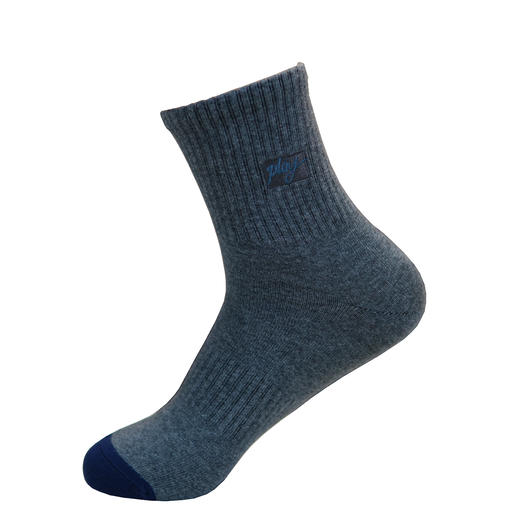 【2双装】男士中长筒棉袜刺绣四季袜子男袜子休闲棉袜【6双6折】【2421102】 商品图4