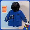迪士尼童装秋冬季男童连帽防风夹棉外套潮男孩保暖加厚棉服冬装 商品缩略图2