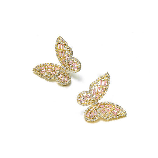 PIARA“Butterfly”蝴蝶耳环 森系气质饰品 商品图1