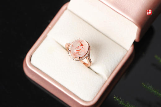 【兮薇】南红冰飘戒指 商品图3