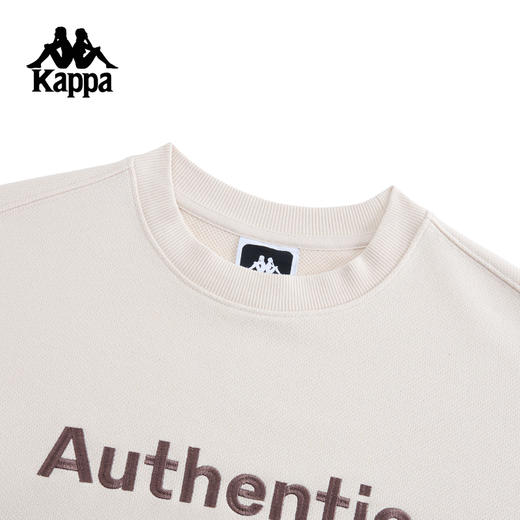 Kappa卡帕背靠背女款运动卫衣复古针织套头衫休闲圆领长袖上衣潮K0F22WT80 商品图2