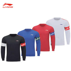 李宁 男款 套头无帽卫衣 AWDSD45